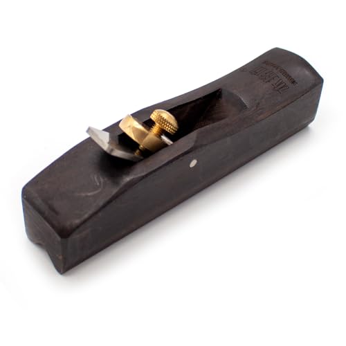 LeTkingok Woodworking Chamfering Planer, Edge Trimmer Mini Ebony Trimming Rounding Planer DIY Portable Woodcraft Tool 0-3MM