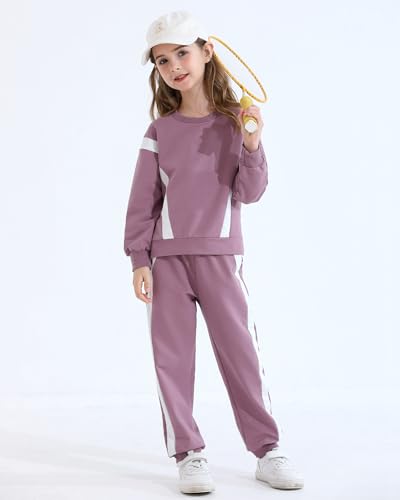 SANMIO Toddler Girl Clothes 2 Piece Outfits Fashion Sweatshirts+Sweatpants Long Sleeve Tracksuit Clothing Set Size 3-8Y2