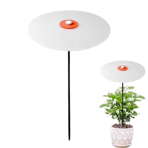 Weqizuerqi 3 piezas sombrilla sombrilla maceta paraguas para plantas plantas protector solar paraguas para plantas vivas y macetas sombra, multicolor, Siehe Beschreibung