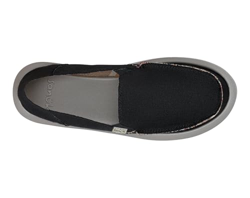 Image of Sanuk Womens Donna Soft Top Hemp Loafers | Womens Shoes | Slip On Shoes for Women | Women's Slip-on Loafers | Memory Foam Footbed