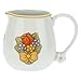 THUN - Caraffa con Farfalla, Tulipano e Fiori - Cucina, per La Tavola - Idea Regalo - Linea Country - Porcellana - 1,1 l; Ø 10,5 cm; h 14,5 cm