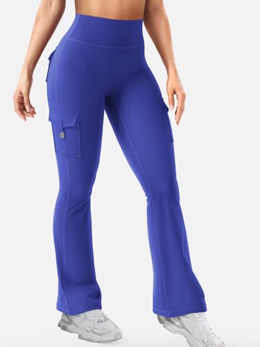 Image of YEOREO CoreFlex Women Workout Flare Leggings