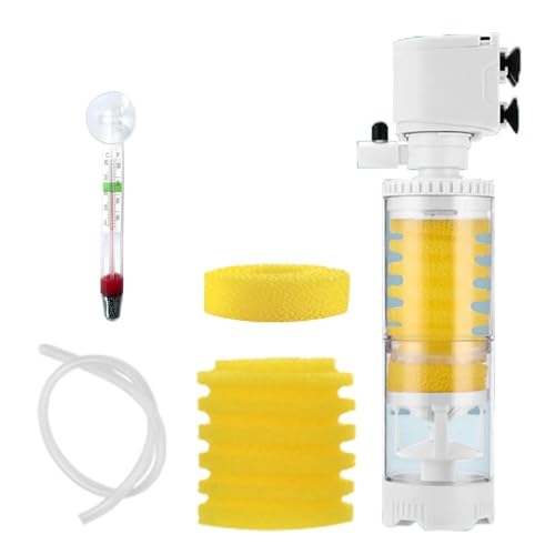 La Mejor Selección de Filtros de agua integrados , listamos los 10 mejores. 43 Genérico Bomba De Sifón para Acuarios Grandes,Filtro De Tanque Ultimate,Filtro para Tanque De Tortugas con Termómetro,Bomba De Agua Integrada 3 En 1,Filtro De Esponja Al Vacío...