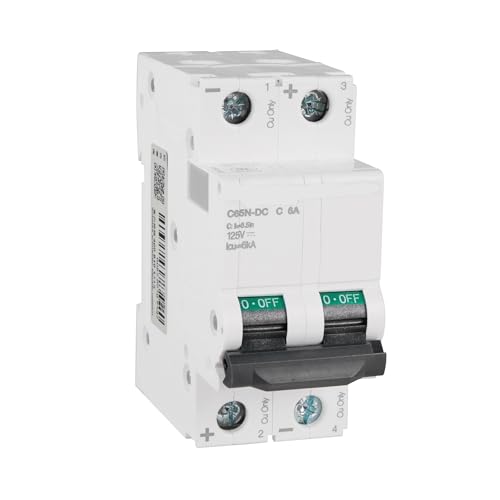 Disjoncteur Multi 9 C65N-DC prévient les pannes de surintensité 1A 2P