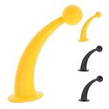 TINEASUR 4個ヘルメット用装飾 アンテナステッカー 自転車 バイク スキーヘルメット 車の屋根対応 かわいい触手と耳デザイン ユニバーサル装飾アクセサリー