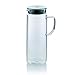 kela 11398 Jarra de cristal para zumo, Tapa de acero inoxidable, 1,6 L, Pitcher
