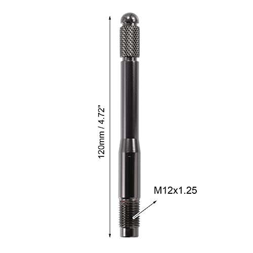 Image of ACROPIX M12x1.25 Wheel Alignment Pin Mounting Car Wheel Hanger Rim Stud Bolt Nut Tire Change Guide Tool - Pack of 1 Titanium Tone