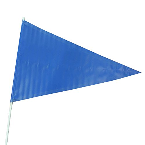 Blue Bicycle Safety Flag Kit (6 ft. x 1/4 in. dia.)
