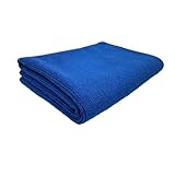 速乾 洗車タオル 超吸水 マイクロファイバー 傷防止 ふき取り 拭き上げ クロス ブルー 60×40㎝ 1枚入り TARO WORKS