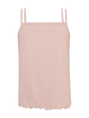 YEAHDOR Kids Girls Basic Tank Tops Sleeveless Camisole Tank Vest Yoga Dance Vest Gym Training Shirts4