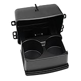SHERXIBO Center Console Cup Holder for Rear Passengers Compatible with 2011-2019 Ford Explorer Replaces for: GB5Z-7813562-BA GB5Z7813562BA Black