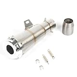 51MM Left and Right Motorcycle Exhaust Muffler Muffler Pipe for Honda CBR1000 for Yamaha R6 for Kawasaki Exhaust(a2)