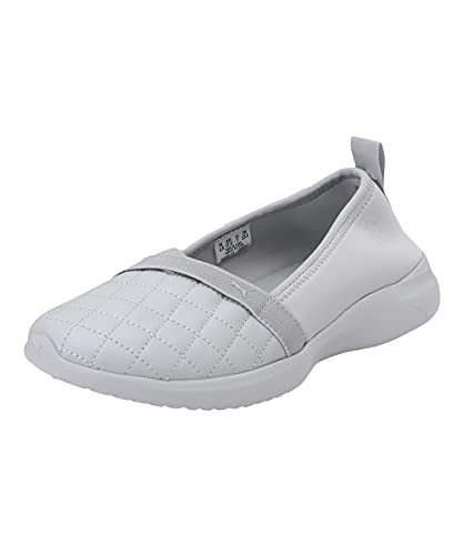 PUMA Damen Adelina Quilted WS Sneaker, Gray Violet-Metallic Silver White,...