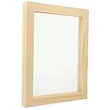STOBOK DIY Papierherstellung Für Handgefertigter Holzrahmen Mit Filtergewebe Bastelmaterial Für Kreative Projekte Umweltfreundliches Bastel-Toolkit Für Papierproduktion