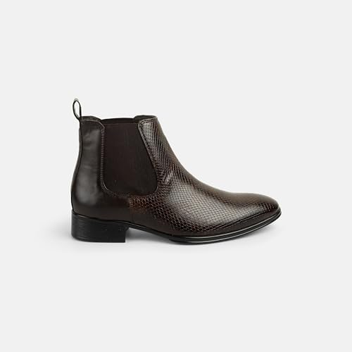 Image of Mochi Men's Slip On Closure Boots with Flat Sole