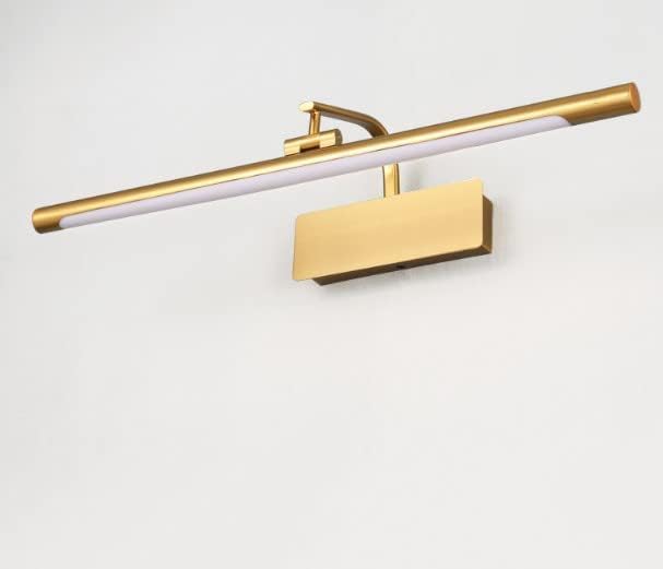 Decorkart ; Design In Style MYDECORKART-Accent Metal Picture Light 375/12W (Gold) Gold Body LED Wall Light Mirror Vanity Picture Lamp - Warm White