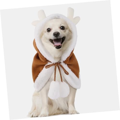 Disfraz Ajustable para Perro y Gato con Diseño de Reno Talla M miniatura 7