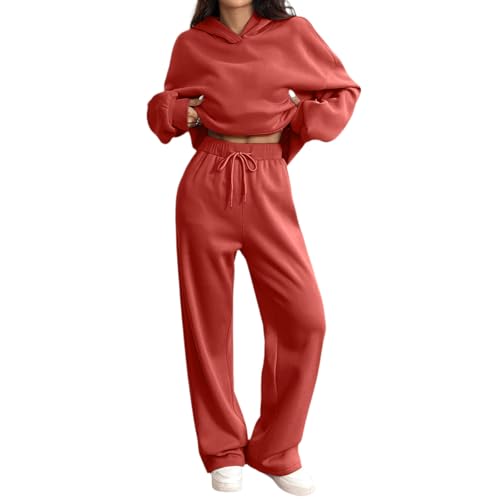 Women Sweatsuits 2 Piece Set Oversized Trendy Sport Lounge Tracksuits - image 1