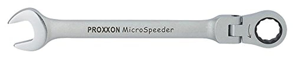 PROXXON Llaves MicroSpeeder con Articulación a 90°, 24 mm, Rojo