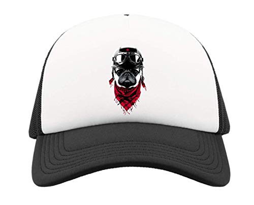 Gorra de camionero de carlino motorista con rejilla y snapback ajustable para el sol