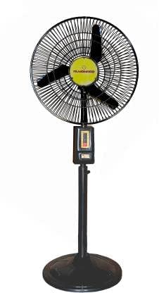 Almonarrd 18 inch Mark-II Pedestal Fan (Black) (1)