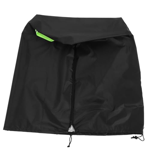 GARIOUANS Funda para Apilable de Madera de Oxford para Exterior Protector Ligero y Transpirable para Estante de Negro