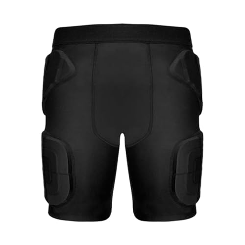 Pantalones cortos de compresión acolchados para niños que evitan lesiones