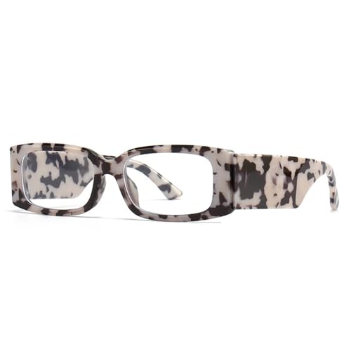Gafas con montura cuadrada negra UV400 unisex LVTFCO talla única