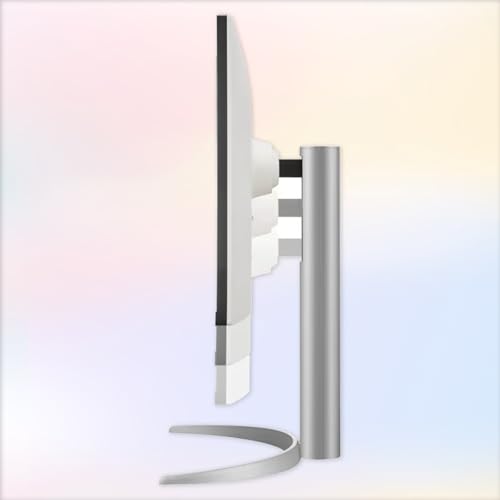 Image of LG 27 inch 4K UHD Monitor, IPS Display, VESA DisplayHDR 400, 95% DCI-P3, Dynamic Action Sync, Black Stabilizere, Height /Tilt /Pivot Stand, for Gaming and Offic, White /Silver