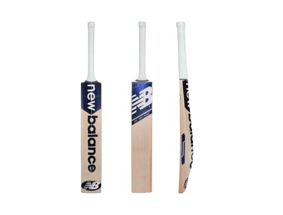 Batte de cricket New Balance DC 480 en saule du Cachemire avec sa housse pour adulte