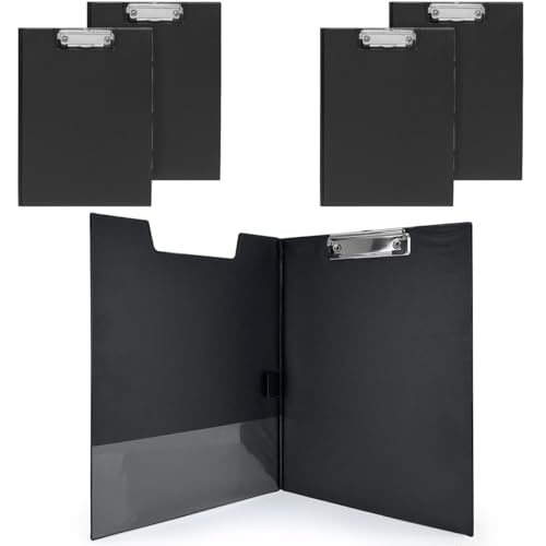 Sostegno in PVC durevole: struttura ultra solida con rivestimento in PVC nero resistente all'acqua e all'usura quotidiana, fornendo una superficie di scrittura stabile in ogni circostanza.