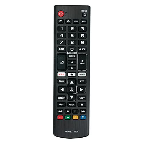 VINABTY AKB75375608 - Mando a distancia para LG 4K UHD TV 65UK6100 60UK6200PLA 55UK6750 43UK6200PLA 86UK6500 75UK6500 49UK6300PLB 50UK6500 32LK61000 43UK6 470PLC 50UK6300MLB