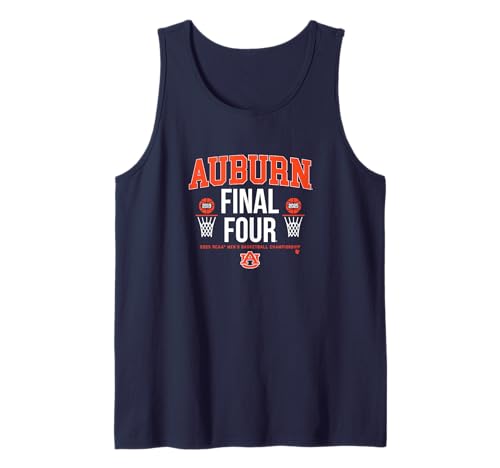 Auburn Basketball - All-Time Final Fours - NCAA Tank Top