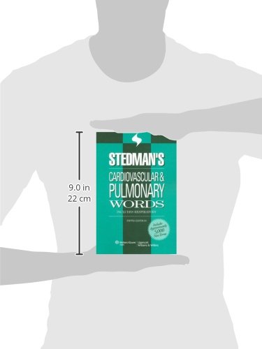 Stedman's Cardiovascular & Pulmonary Words: Includes Respiratory (Stedman's Word Book Series)