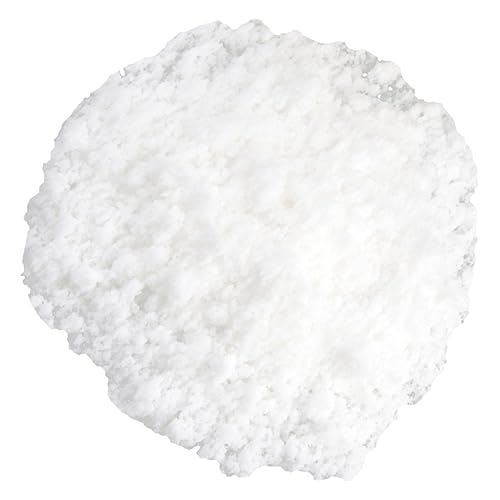 Unomor 500g Artificial Snow for Christmas Village Decorations Lightweight Faux Snow for Crafts Holiday Displays and Theme Parties for and Trees