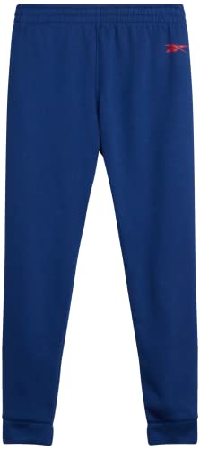 Reebok Boys Jogger Set 3 Piece Fleece Hoodie Sweatsuit Kids Clothing Set (Size: 4-12), Size 8, Vecto