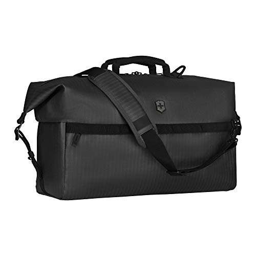 Victorinox VX Touring Carry-All Water Repellant Duffel, Black, 11.4-inch