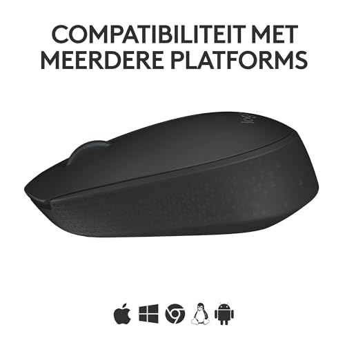 Souris sans fil compacte ambidextre Logitech B170 pour éviter les câbles - 4