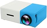 Mini Video Projector - XINKSD YG300 Portable Full Color LED LCD Video Projector for Children Present, Video TV Movie, Party Game, Outdoor Entertainment with HDMI USB AV Interfaces and Remote Control