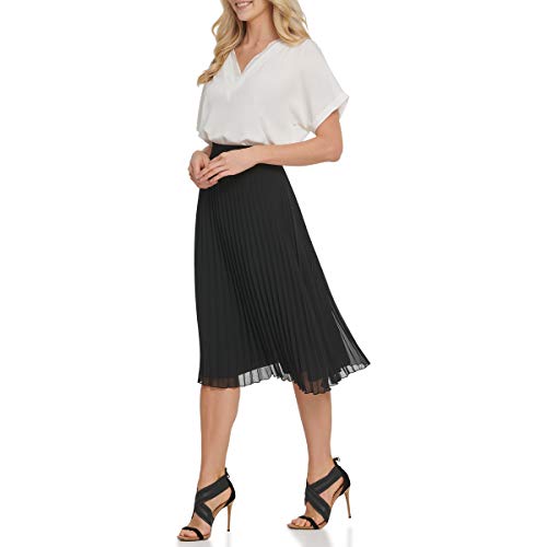 DKNY SPORTSWEAR Women's Missy Dressy Pleated Maxi Skirt3