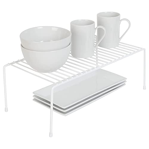 Tel Organizer Dolap Depolama Rafı 22X40 CM Beyaz (4)