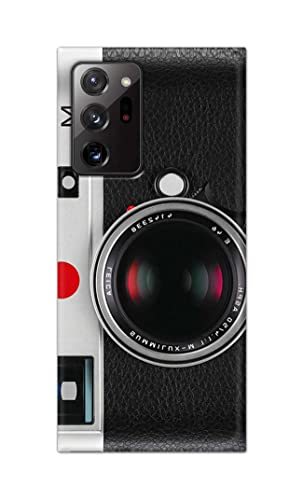 Image of Printed Hard Back Cover Case for Samsung Galaxy Note 20 Ultra 4G | Note 20 Ultra 5G Back Cover (Vintage Camera) -1302