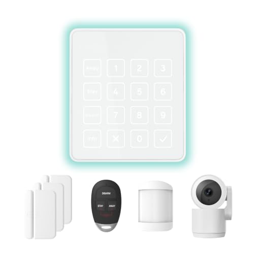 Cove Smart Home Security System 3-Month Free 24/7 Professional Monitoring Wireless DIY Alarm Hub Expandable Easy Setup Mobile App Control