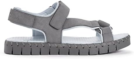 MUK LUKS Women's Flexi Woodstock Sandals, Pearl, 6.5 | Image 2