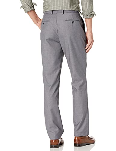 Men's Slim Fit Solid Textured Pants2