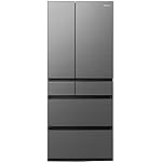 パナソニックの冷蔵庫・冷凍庫 NR-F657WPX-H [ミスティスチールグレー]