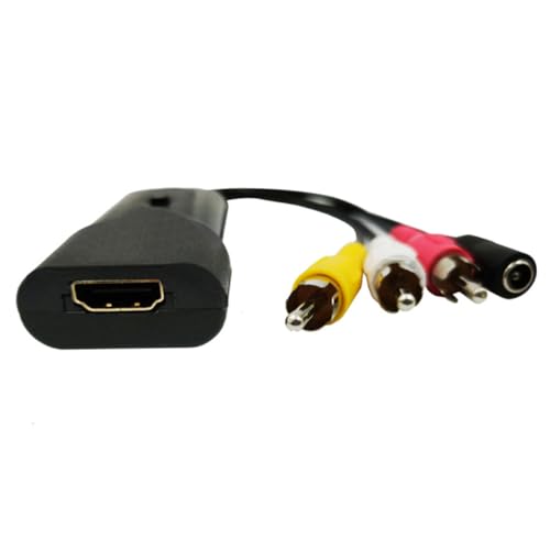Adaptador Tofficu para conectar dispositivos multimedia nuevos a entradas RCA analógicas