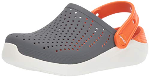 crocs grey and orange