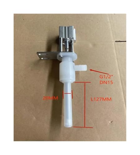 Vanne en nylon L127mm avec filetage de précision pour machine industrielle