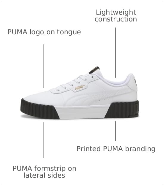 Image of PUMA Women's Carina 3.0 Casual Sneakers